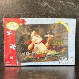 SERENDIPITY PUZZLE CO. INC. “Santa’s Toy Fords” 1000 Pieces Puzzle
